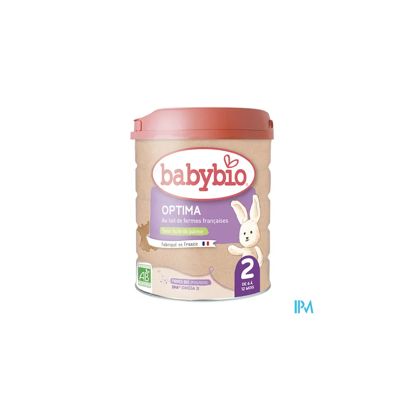 BABYBIO 2AG OPTIMA LAIT BIO 800G