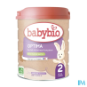 BABYBIO 2AG OPTIMA LAIT BIO 800G