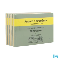 PAPIER ARMENIE TRIPLE CARNET 12X3