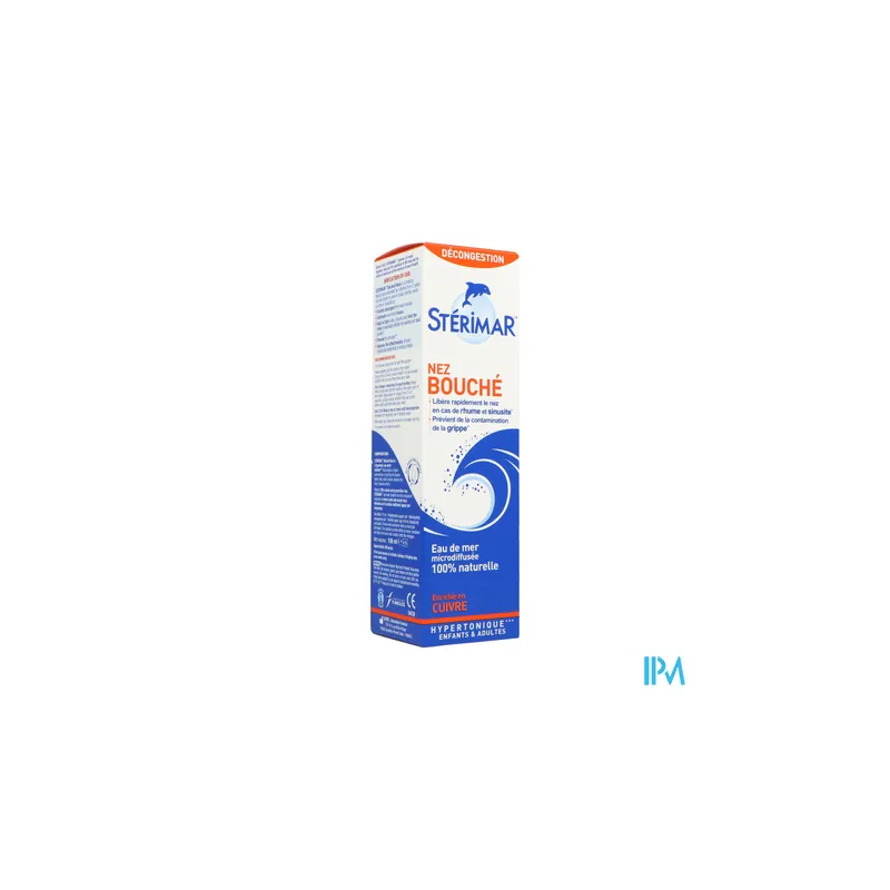 STERIMAR CU NEZ BOUCHE 100ML