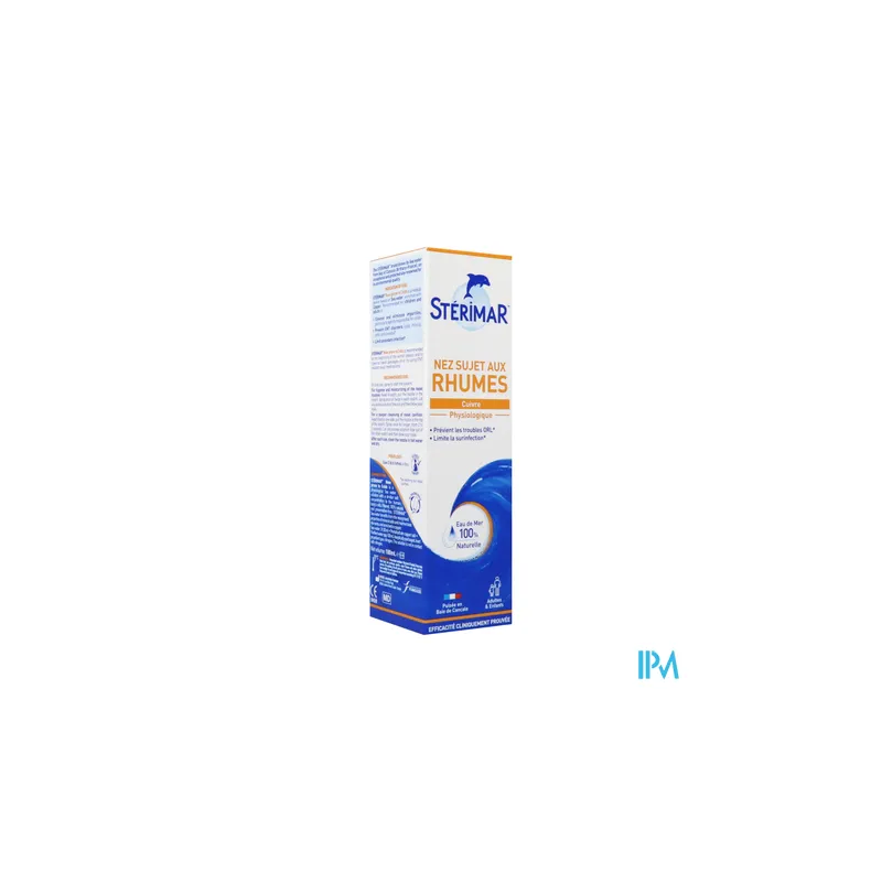 STERIMAR NEZ SUJET RHUME 100ML