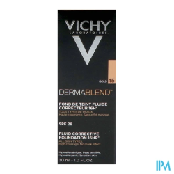 VICHY DERMABLEND FLUID 45 GOLD30ML