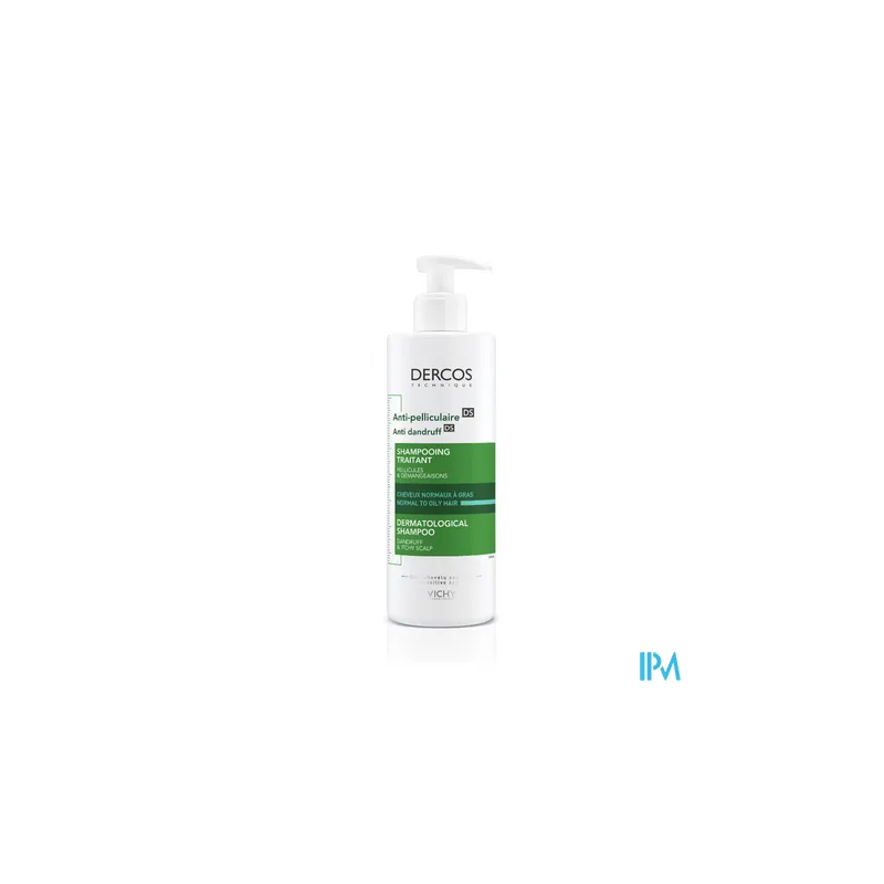 DERCOS DS SH A/PEL GRAS NORM 390ML
