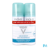 VICHY DEOD A/TRANSP AERO 125ML X2