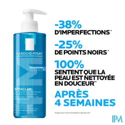 EFFACLAR GEL MOUSSANT 200ML
