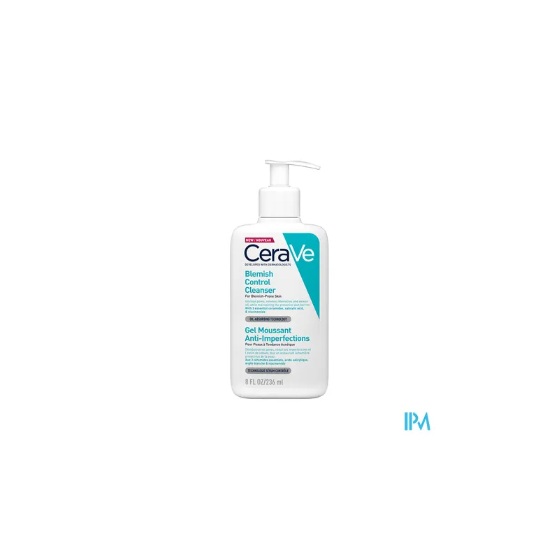 CERAVE GEL MOUSSANT A/IMPERF 236ML