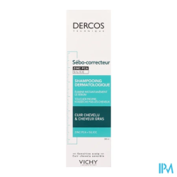 DERCOS SH SEBO-CORRECTEUR 200ML