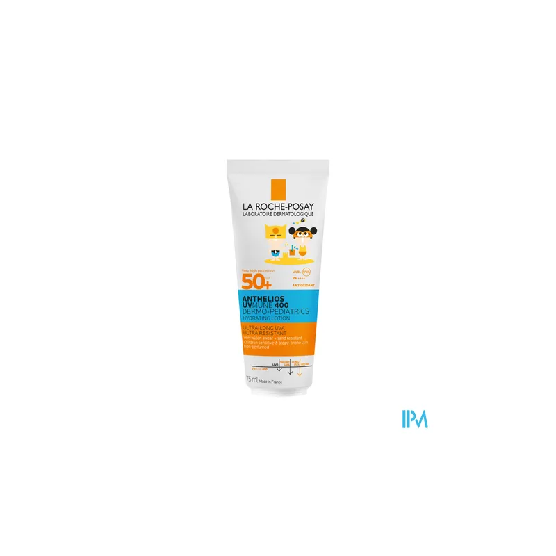 ANTHELIOS 50+DERMOPED LAIT HYD75ML