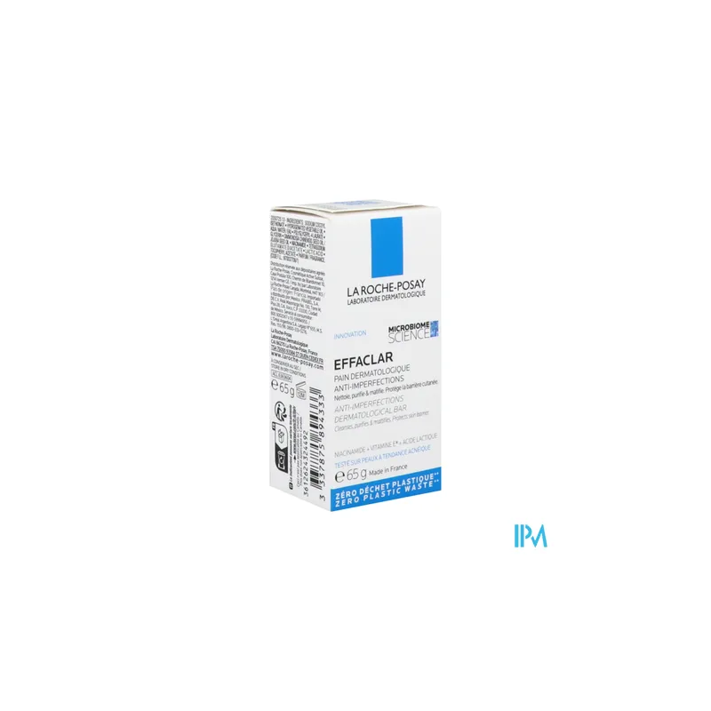 EFFACLAR PAIN DERMATOLOGIQUE 65G