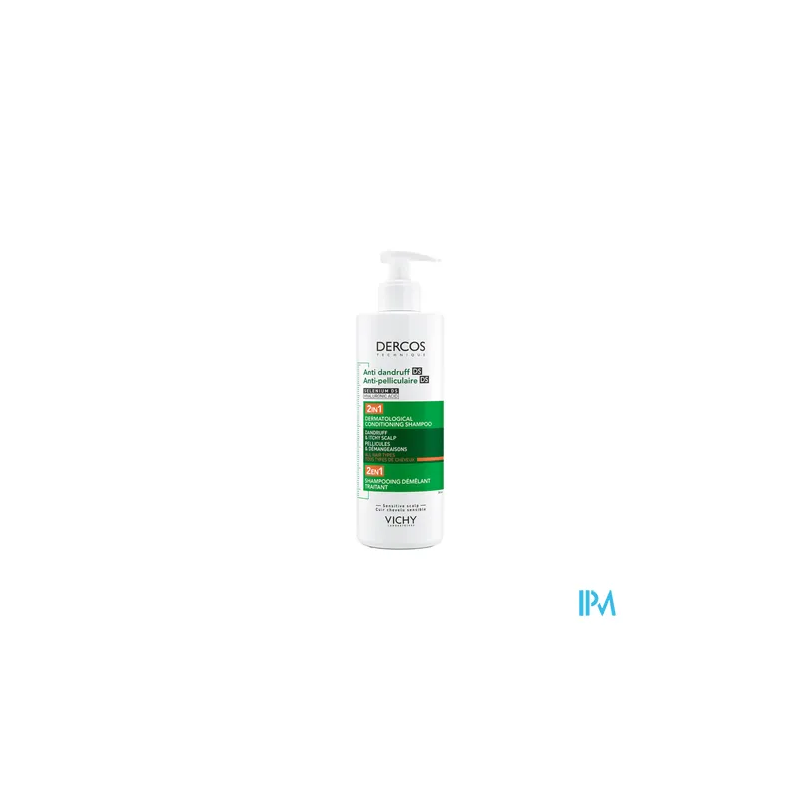 DERCOS SH A/PELLICULAIRE 2/1 400ML