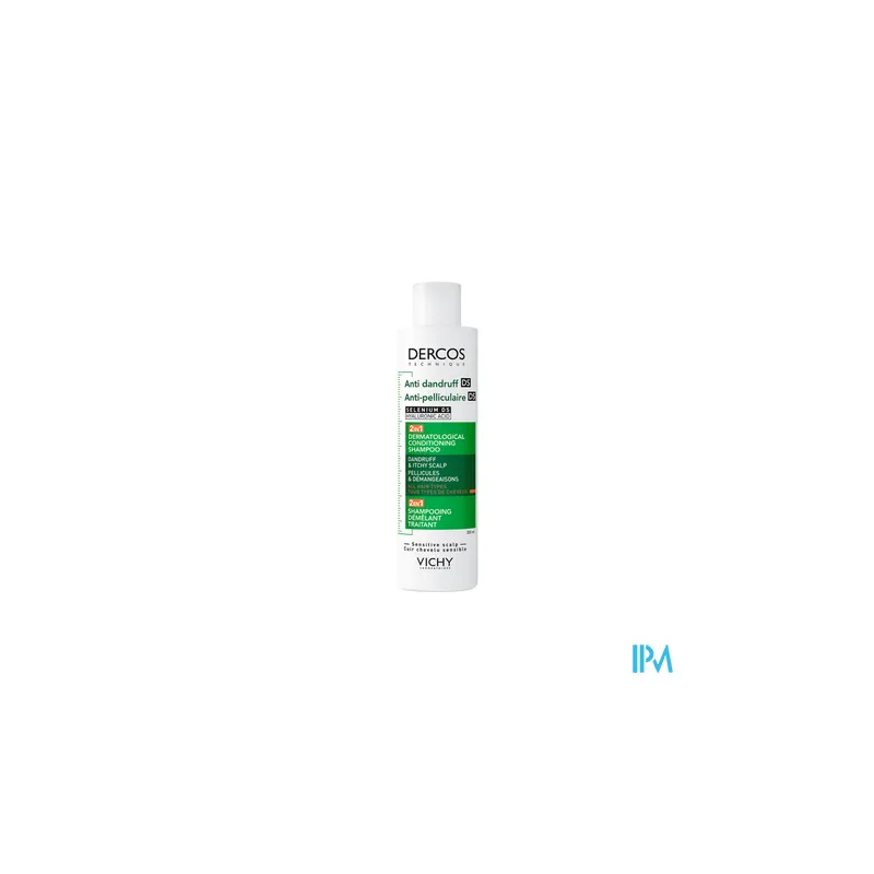 DERCOS SH A/PELLICULAIRE 2/1 200ML