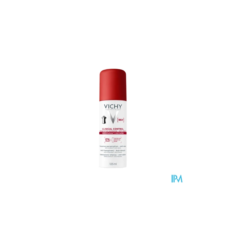 VICHY DEOD A/TRANSP 96H AERO 125ML