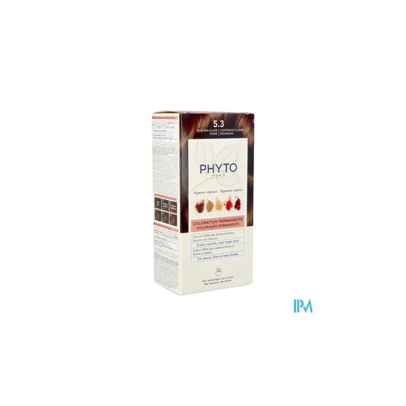 PHYTO COLOR 5,3 CHATAIN CLAIR DORE