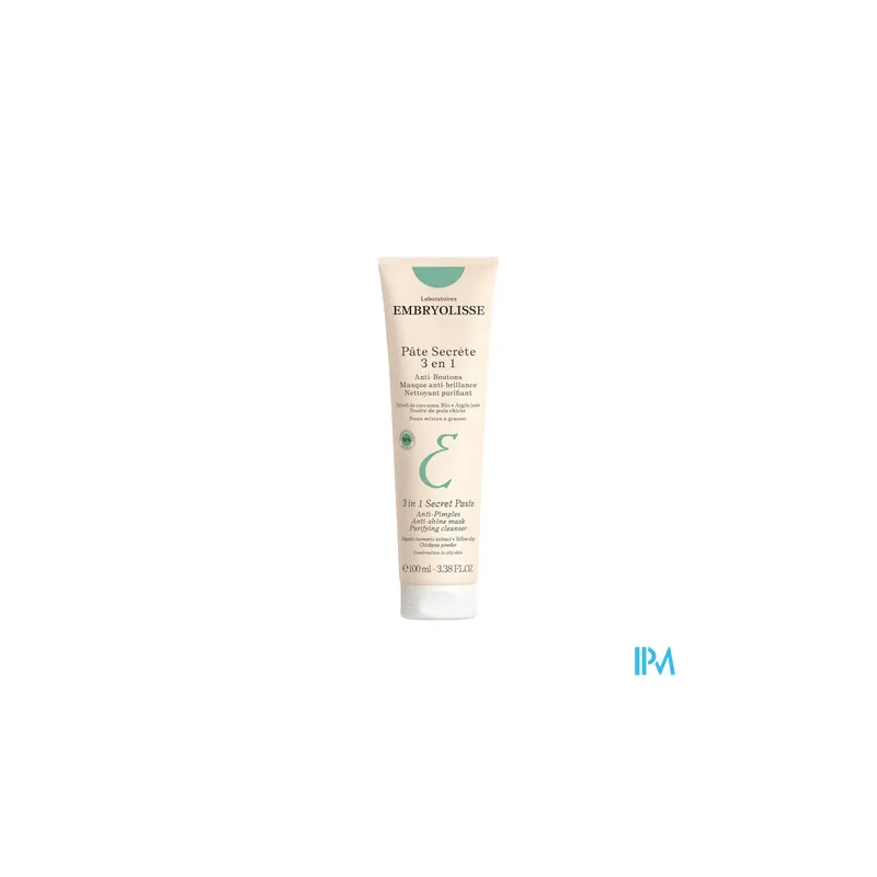 EMBRYOLISSE PATE SECRET 3EN1 100ML