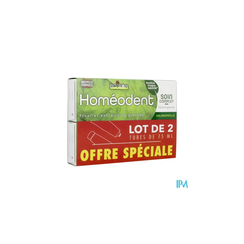 HOMEODENT DENT SOIN CPLE/CHLO75 X2