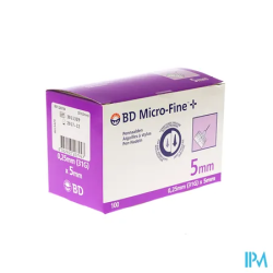 BD MICRO-FINE ULTRA 5MM 100
