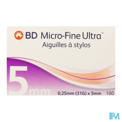 BD MICRO-FINE ULTRA 5MM 100