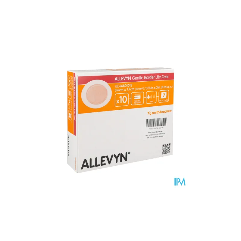 ALLEVYN GENT/BORD LIT OVAL SMAL10