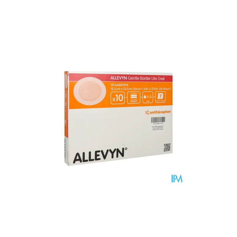 ALLEVYN GENT/BORD LIT OVAL MED 10