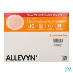 ALLEVYN GENT/BORD LIT OVAL MED 10
