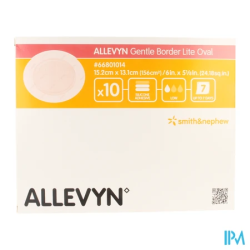 ALLEVYN GENT/BORD LIT OVAL MED 10