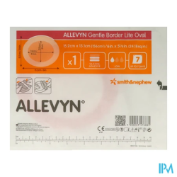 ALLEVYN GENT/BORD LIT OVAL MED 10
