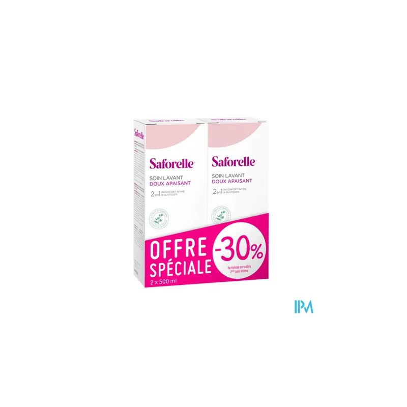 SAFORELLE SOIN LAV DOUX 500X2+100