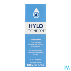 HYLO CONFORT COLLYRE HYDR FL 10ML