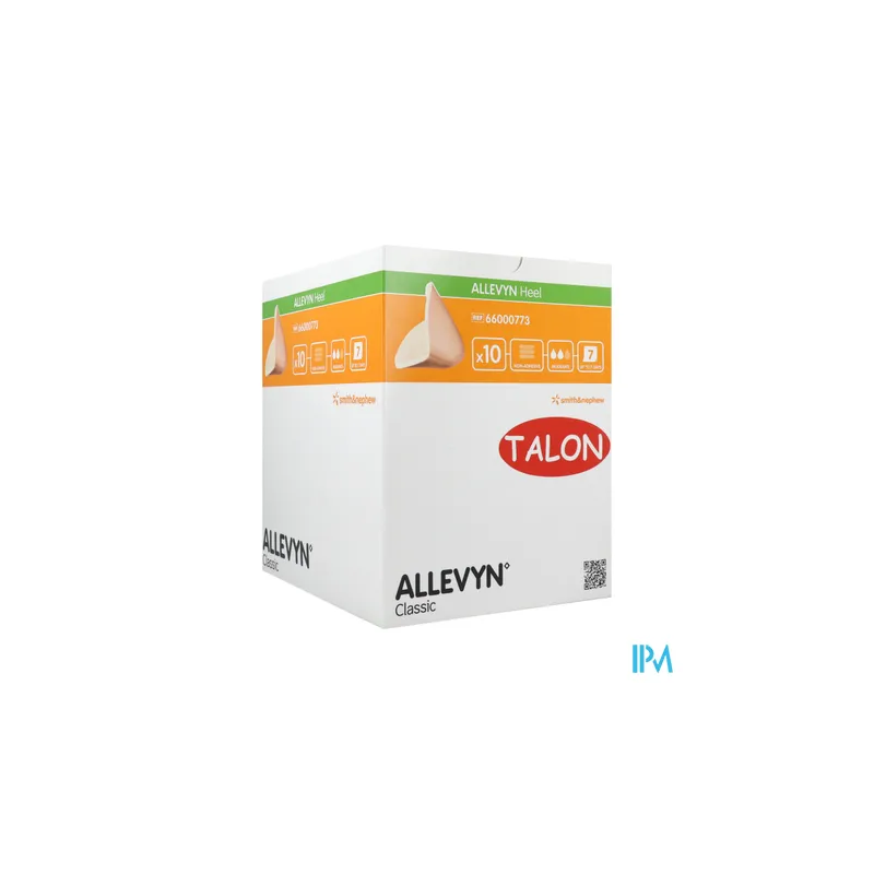 ALLEVYN HEEL PANS TAL/COUDE 10T