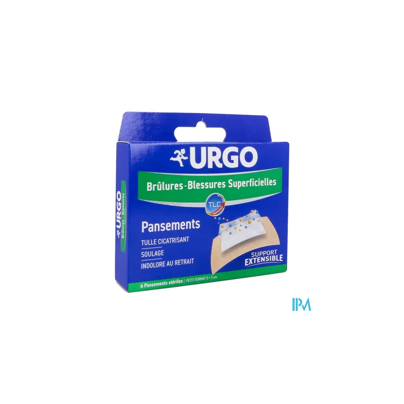 URGO BRULURES PANS PM 6