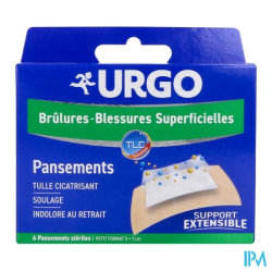 URGO BRULURES PANS PM 6
