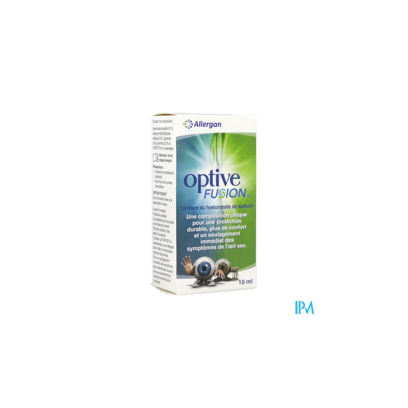 OPTIVE FUSION SOL OCULAIRE 10ML