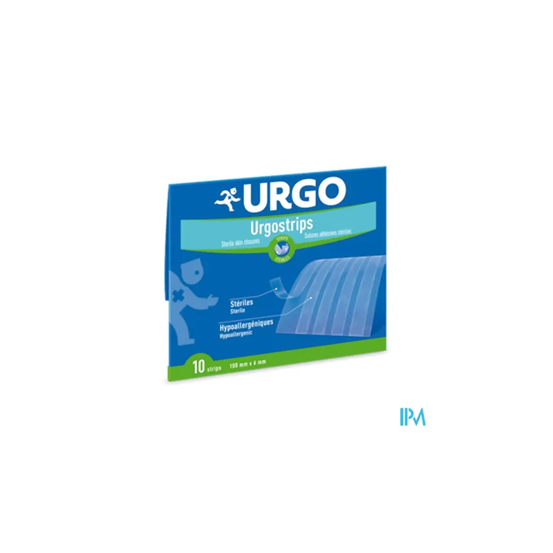 URGOSTRIPS 6X100MM BANDEL ST 10