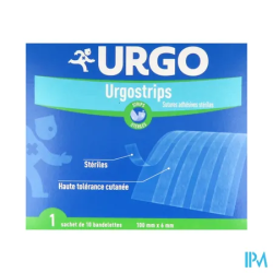 URGOSTRIPS 6X100MM BANDEL ST 10