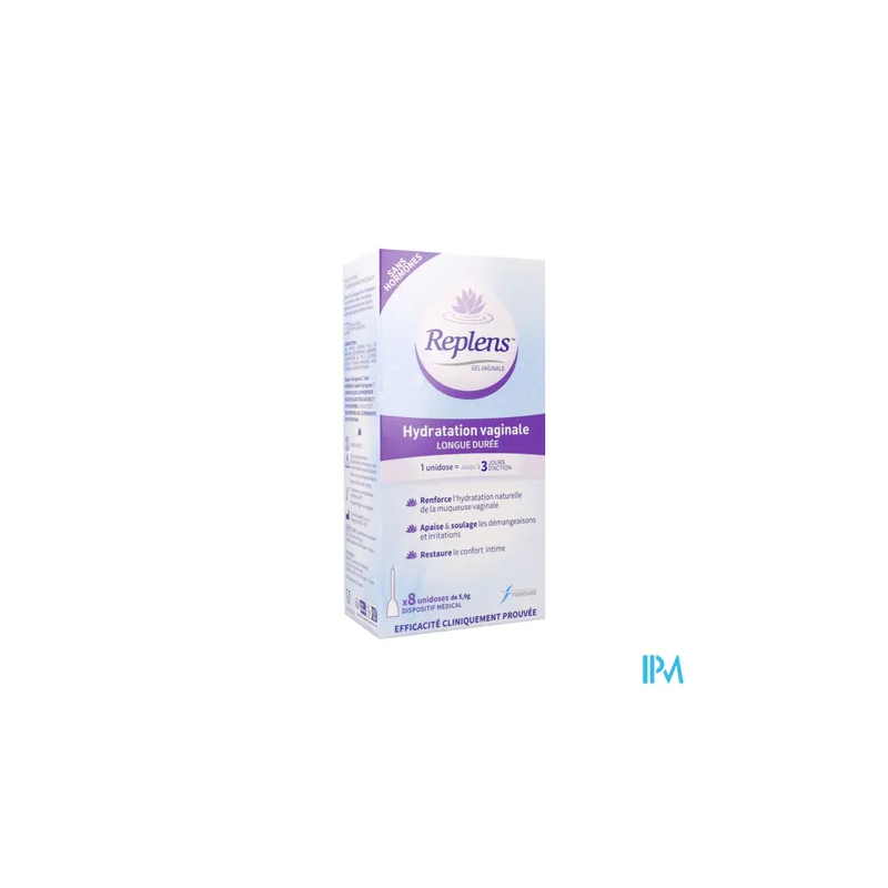 REPLENS GEL VAGINAL UNIDOS BT8