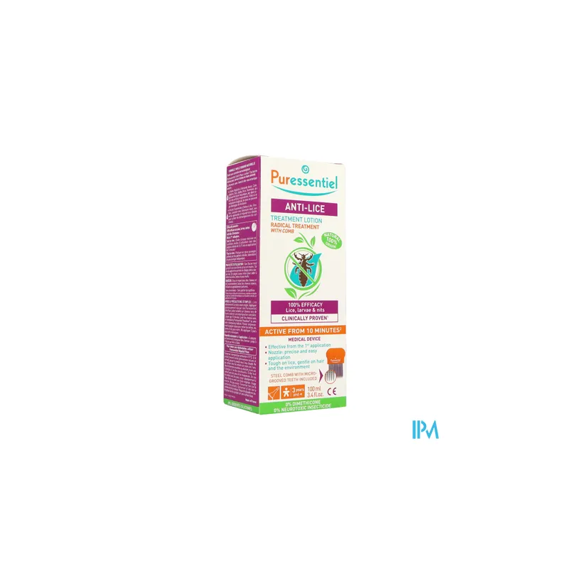 PURESSENTIEL LOT A/POUX100ML+PEIGN