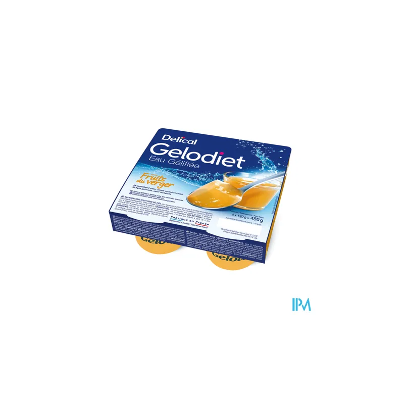 DELICAL GELODIET EAU GEL VERG120X4