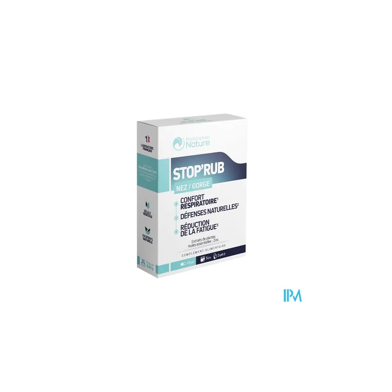 PRESCRIPTION NAT STOP'RUB GELUL 15
