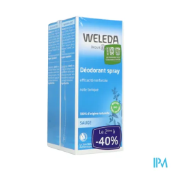 WELEDA DUO DEOD SAUGE 2X100ML
