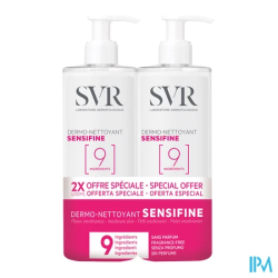 SVR SENSIFINE DERMO NETT 400ML X2