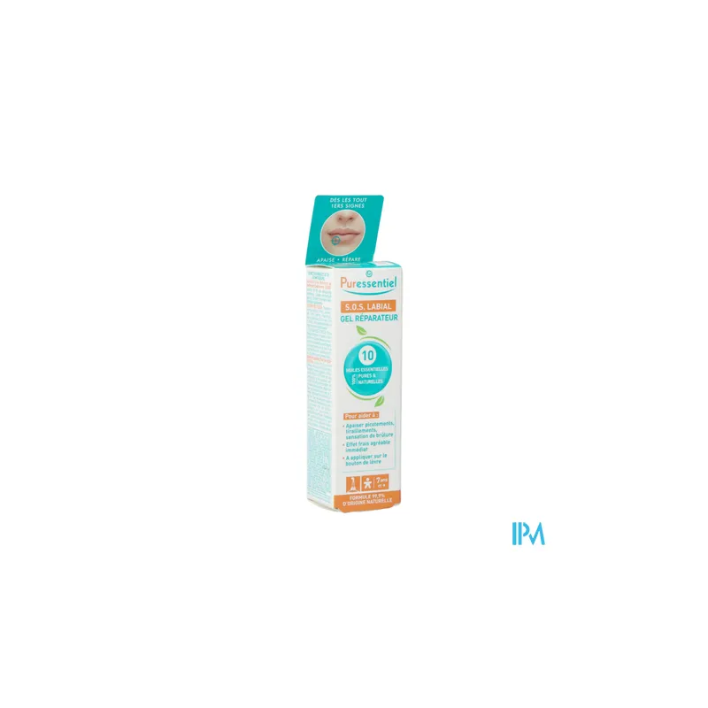 PURESSENTIEL SOS LABIAL GEL 5ML.