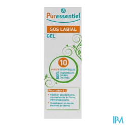 PURESSENTIEL SOS LABIAL GEL 5ML.