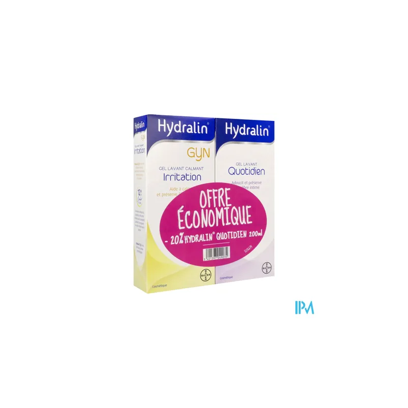 HYDRALIN QUOTIDIEN+GYN 200MLX2