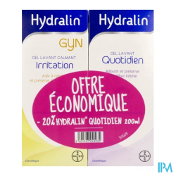 HYDRALIN QUOTIDIEN+GYN 200MLX2