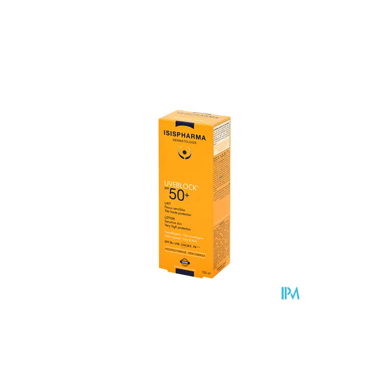 UVEBLOCK SOL SPF50+ LAIT 100ML
