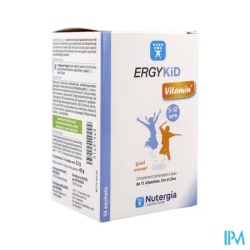 ERGYKID VITAMIN 3-12ANS SACH 14
