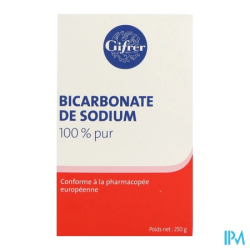 Sodium bicarbonate gifrer 250g - La Grande Pharmacie