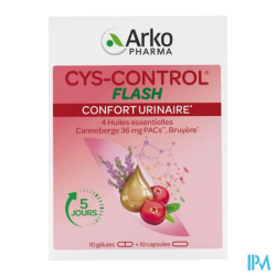 Cys control flash gelul 20 - La Grande Pharmacie