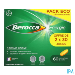 Berocca energie cpr pellicule 60 - La Grande Pharmacie