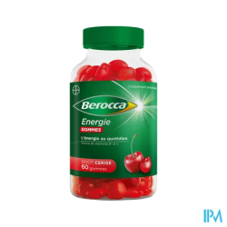 Berocca energie cerise gomme 60 - La Grande Pharmacie